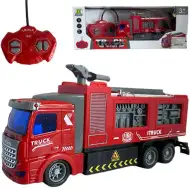 RC Távirányítós tűzoltó autó fényeffektekkel 1/48-as méretarányban 19cm