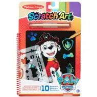 Melissa & Doug: Mancs őrjárat Marshall képkarc kreatív játék