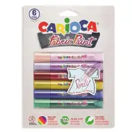 Textilfestő szett 6 színnel - Carioca