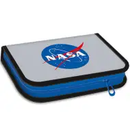 Ars Una: NASA szürke kihajtható töltött tolltartó 13x19x4cm