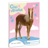 Ars Una: Cuki állatok - Palomino Póni 3.osztályos vonalas füzet A/5