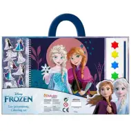 Disney: Jégvarázs 2. Színező füzet vízfestékkel és matricákkal