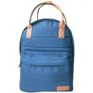 Must: Kék lekerekített iskolatáska, hátizsák 40x30x12cm