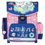 Beleive in Magic: Cicakornis ergonomikus iskolatáska, hátizsák 36x27x14cm - Bambino