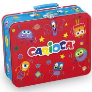 Színes filctoll szett fém dobozoban 80db-os - Carioca