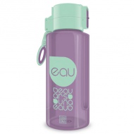 Pasztell zöld-lila kulacs 650ml
