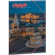 Ars Una: Citylight Budapest A/4 gumis dosszié