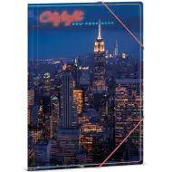 Ars Una: Citylight New York A/4 gumis dosszié