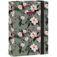 Ars Una: Flowery green virágos füzetbox A/4