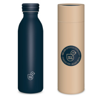 Ars Una Midnight Blue duplafalú fémkulacs 600ml