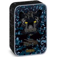 Ars Una: Black panther többszintes tolltartó 15,5x22,5x4,5cm