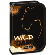 Ars Una: Wild in the dark oroszlános kihajtható töltött tolltartó 12,8x19,3x3,6cm
