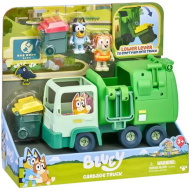 Bluey: Szemetes autó játékszett Bluey és Honey figurával