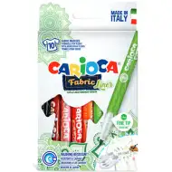 Carioca: Fabric Liner textil filc szett 10db-os