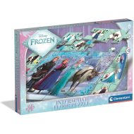 Jégvarázs interaktív 24db-os padló puzzle - Clementoni
