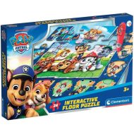 Mancs őrjárat interaktív 24db-os padló puzzle - Clementoni