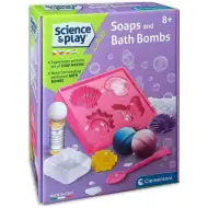 Science&Play: Szappan és fürdőbomba készítő készlet - Clementoni