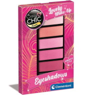 Crazy Chic: Lovely Make-Up pink power szemhéjfesték 1db - Clementoni