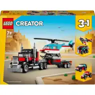 LEGO® Creator: Platós teherautó és helikopter (31146)