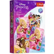 Disney hercegnők Fekete Péter 25 lapos kártyajáték - Trefl
