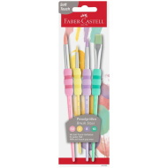 Faber-Castell: Soft Touch 4db-os pasztell ecsetkészlet