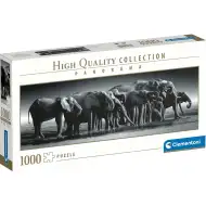Elefántcsorda HQC 1000db-os Panoráma puzzle - Clementoni