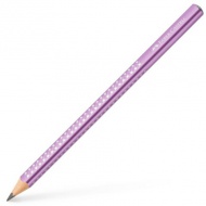 Faber-Castell: Sparkel Jumbo gyöngyház metál lila grafit ceruza