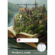 ICO: Süni Fiús III. osztályos mesefüzet A/5-ös 12-32-es vonalazással
