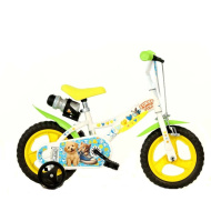 Furry Fun kutyás-cicás gyerek bicikli 12-es méretben - Dino Bikes kerékpár