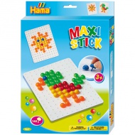 Hama: Pötyi vegyes színben négyzet táblával 140db-os Maxi
