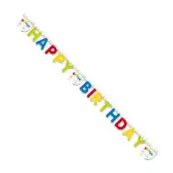 Happy Birthday felirat dekoráció