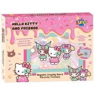 Luna: Hello Kitty letörölhető mágneses rajztábla 38×28×3cm