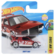 Hot Wheels: Drift Box bordó kisautó 1/64 - Mattel