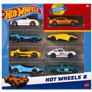 Hot Wheels kisautó 8db-os csomag - Mattel