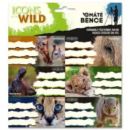 Ars Una: Icons of the Wild csomagolt füzetcímke 3x6 db-os