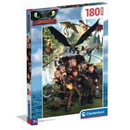 Így neveld a sárkányodat 180db-os super puzzle - Clementoni