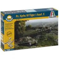 Italeri 1/72 Pz. Kpfw. VI Tiger I Ausf. E Tigris tank 2db-os makett szett