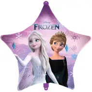 Jégvarázs 2 csillag alakú fólia lufi 46cm