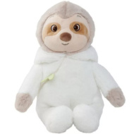 Nicotoy: Ülő lajhár overálban plüssfigura 21cm - Simba Toys