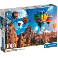 Léggömbök Kappadókiában 1000 db-os HQC puzzle poszterrel - Clementoni