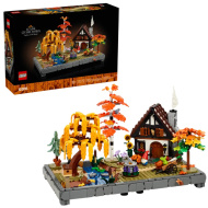LEGO® Icons: Őszi kert házikóval (11372)