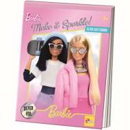 Barbie Make it sparkle! Csillogó rajzfüzet - Lisciani
