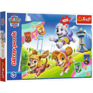 Mancs Őrjárat 100db-os glitter puzzle - Trefl