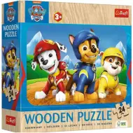 Mancs őrjárat 24db-os fa puzzle - Trefl