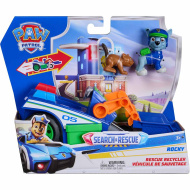 Mancs Őrjárat: Search & Rescue Hátrahúzható Rocky járgánya figurával - Spin Master