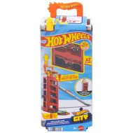 Hot Wheels: Turbó start tűzoltóállomás 2db kisautóval - Mattel