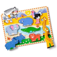 Melissa&Doug: Állatos kirakó - Szafari - Spin Master