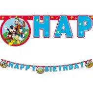 Mickey egér szülinapi party banner 200cm