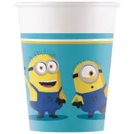 Minyonok papírpohár 8db-os szett 200ml