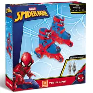 Pókember egy vagy kétsoros állítható görkorcsolya 29-32-es méret - Mondo Toys